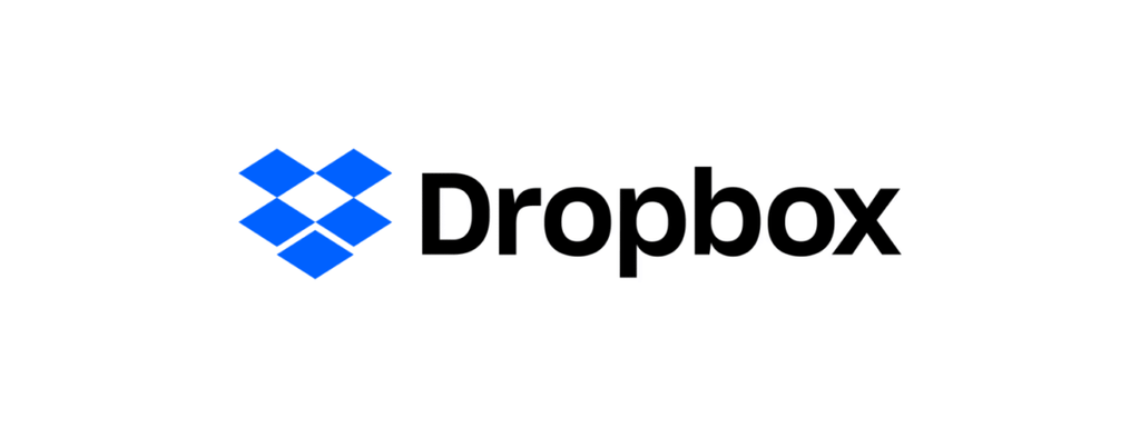 Dropbox cloud storage and file sharing platform logo